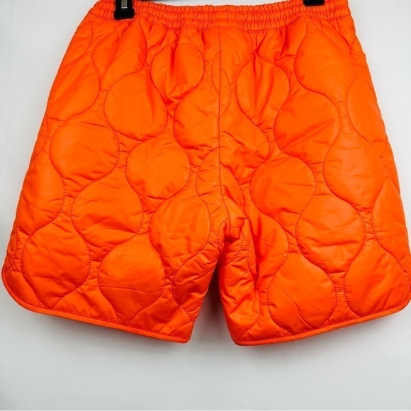 Mifland Quilted Shorts LE Bright Orange - Size XS - NWOT - Picture 7 of 12